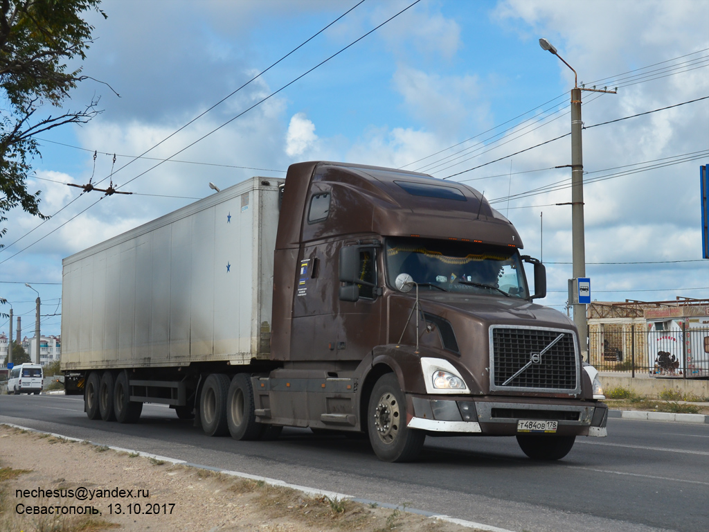 Санкт-Петербург, № Т 484 ОВ 178 — Volvo VNL670