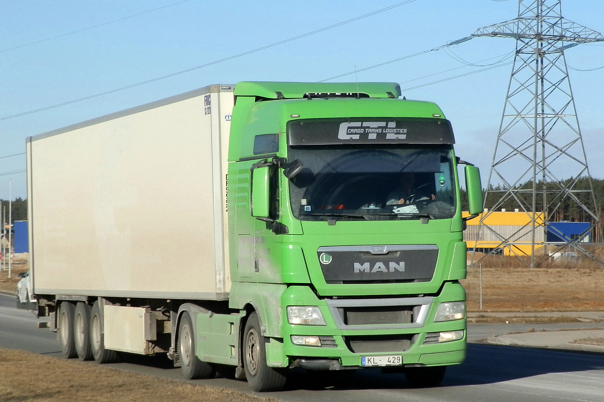 Латвия, № KL-429 — MAN TGX ('2007) 18.440