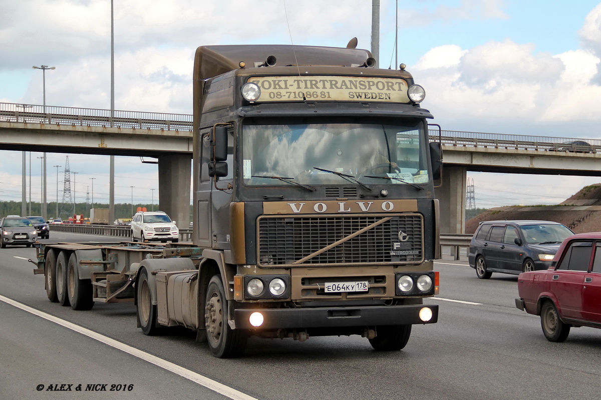 Санкт-Петербург, № Е 064 КУ 178 — Volvo ('1977) F12