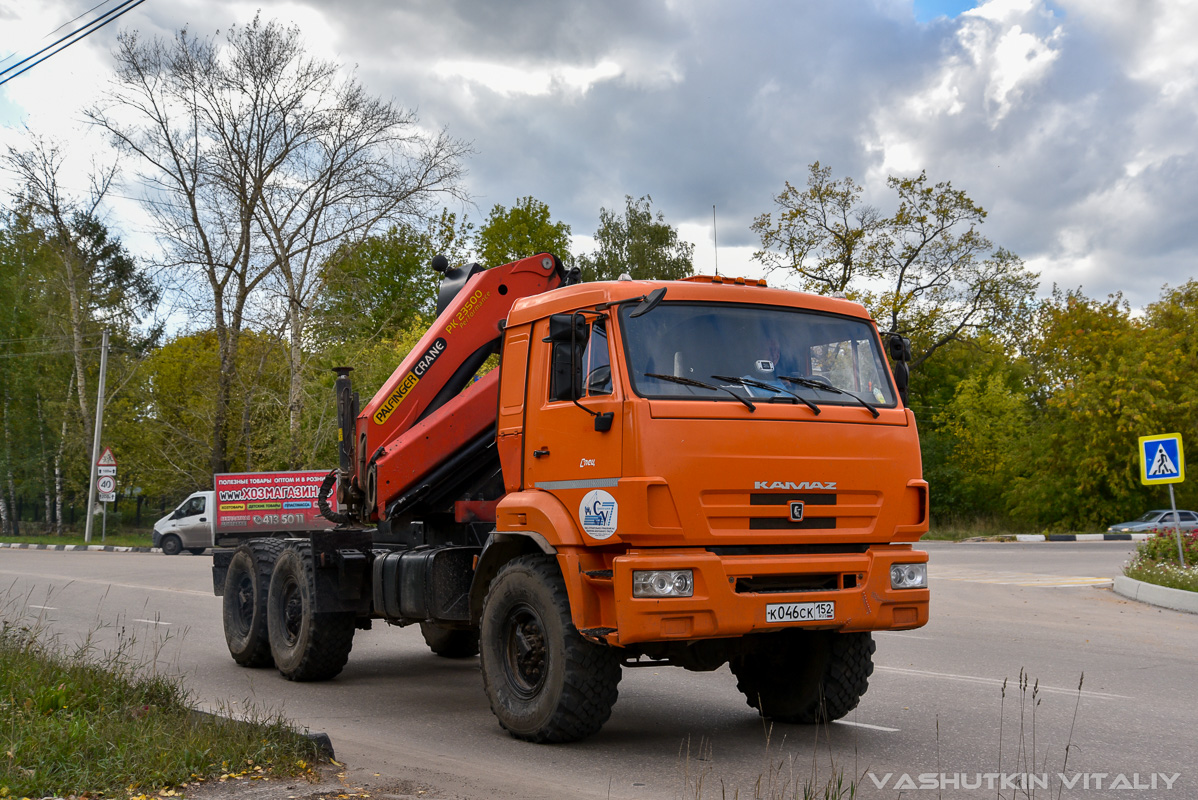 Нижегородская область, № К 046 СК 152 — КамАЗ-43118 (общая модель)