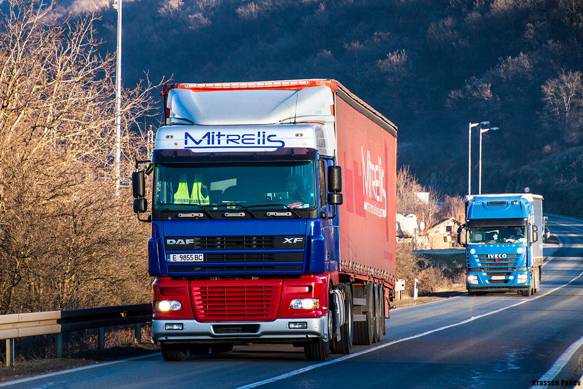 Болгария, № E 9855 BC — DAF XF95 FT