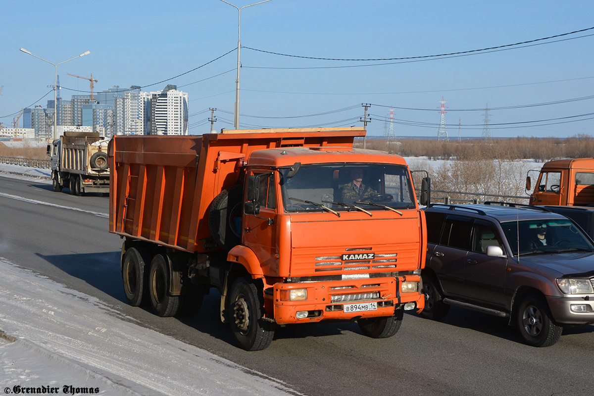 Саха (Якутия), № В 894 МВ 14 — КамАЗ-6520 [652000]