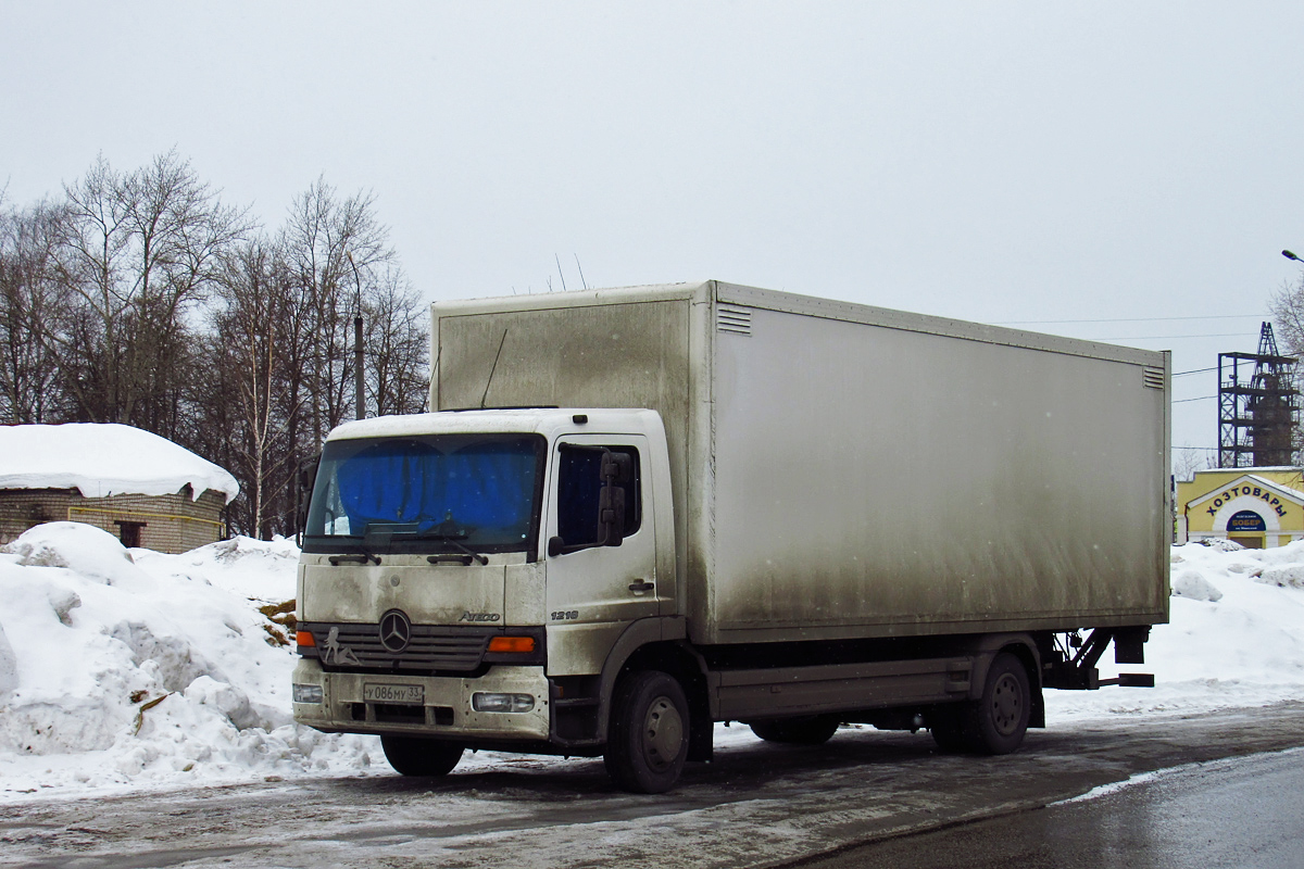 Владимирская область, № У 086 МУ 33 — Mercedes-Benz Atego 1218