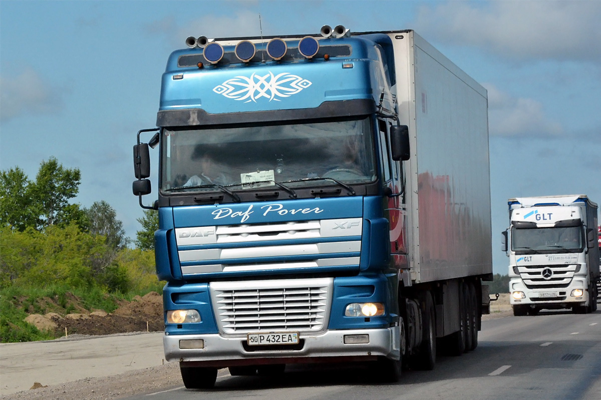 Узбекистан, № 50 P 432 EA — DAF XF95 FT