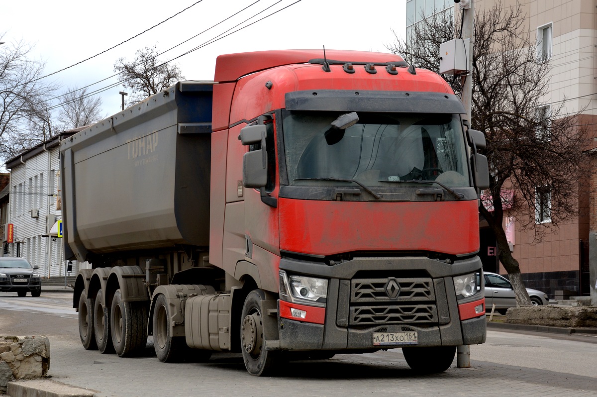 Ростовская область, № А 213 ХО 161 — Renault T-Series ('2013)