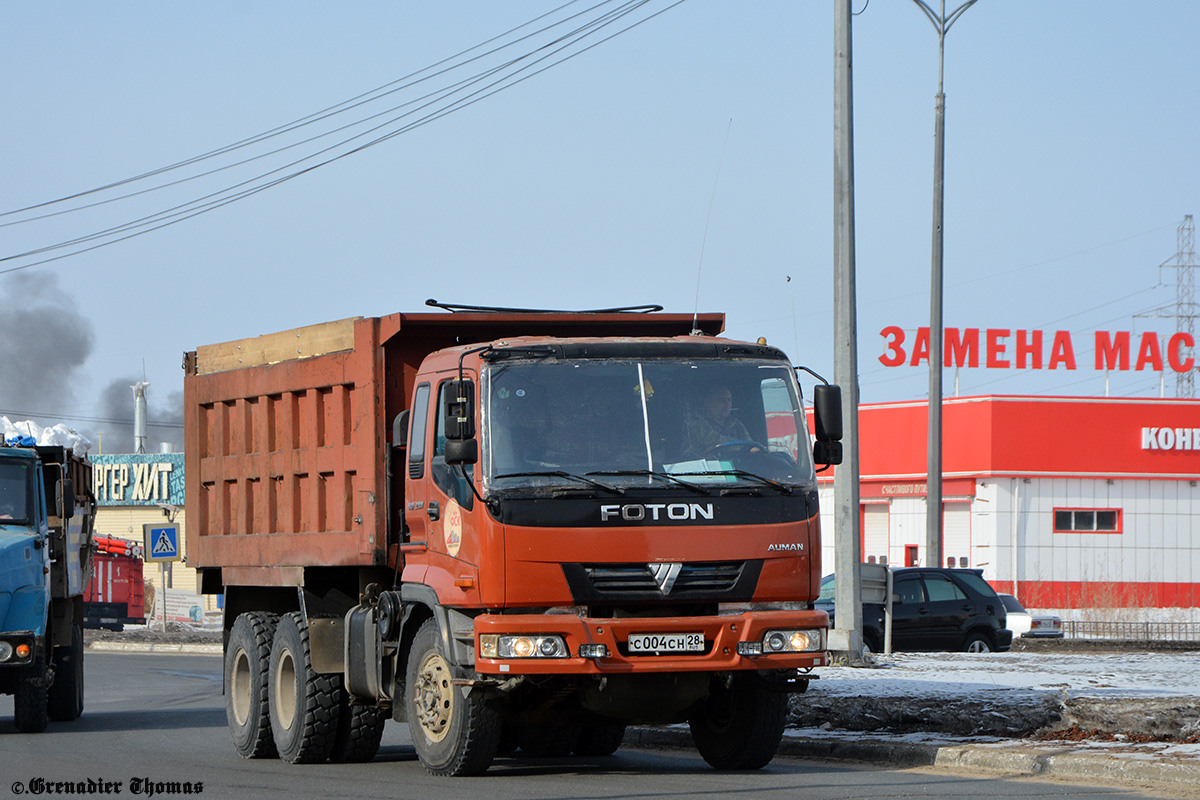 Саха (Якутия), № С 004 СН 28 — Foton Auman BJ3251