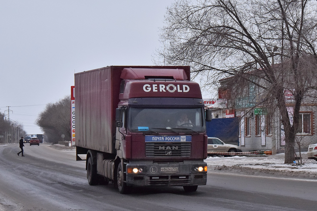 Волгоградская область, № В 862 КО 134 — MAN F2000 19.364