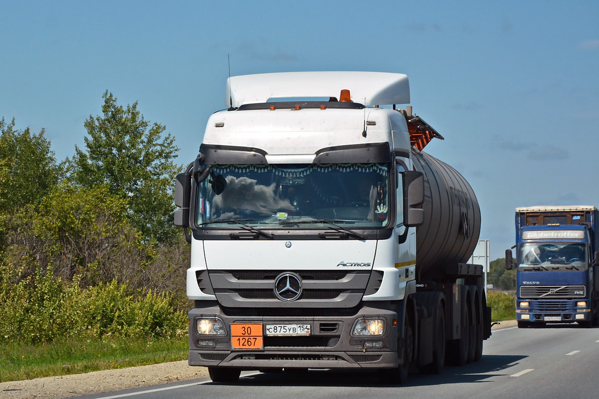 Новосибирская область, № С 875 УВ 154 — Mercedes-Benz Actros '09 1841 [Z9M]