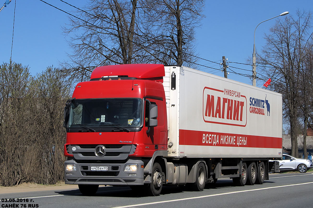 Тверская область, № А 435 ЕН 37 — Mercedes-Benz Actros ('2009) 1841