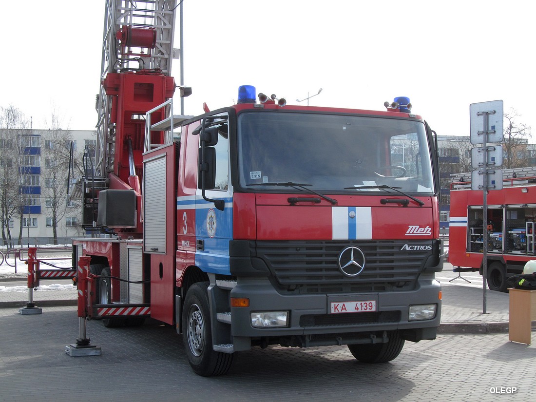 Минск, № КА 4139 — Mercedes-Benz Actros ('1997)