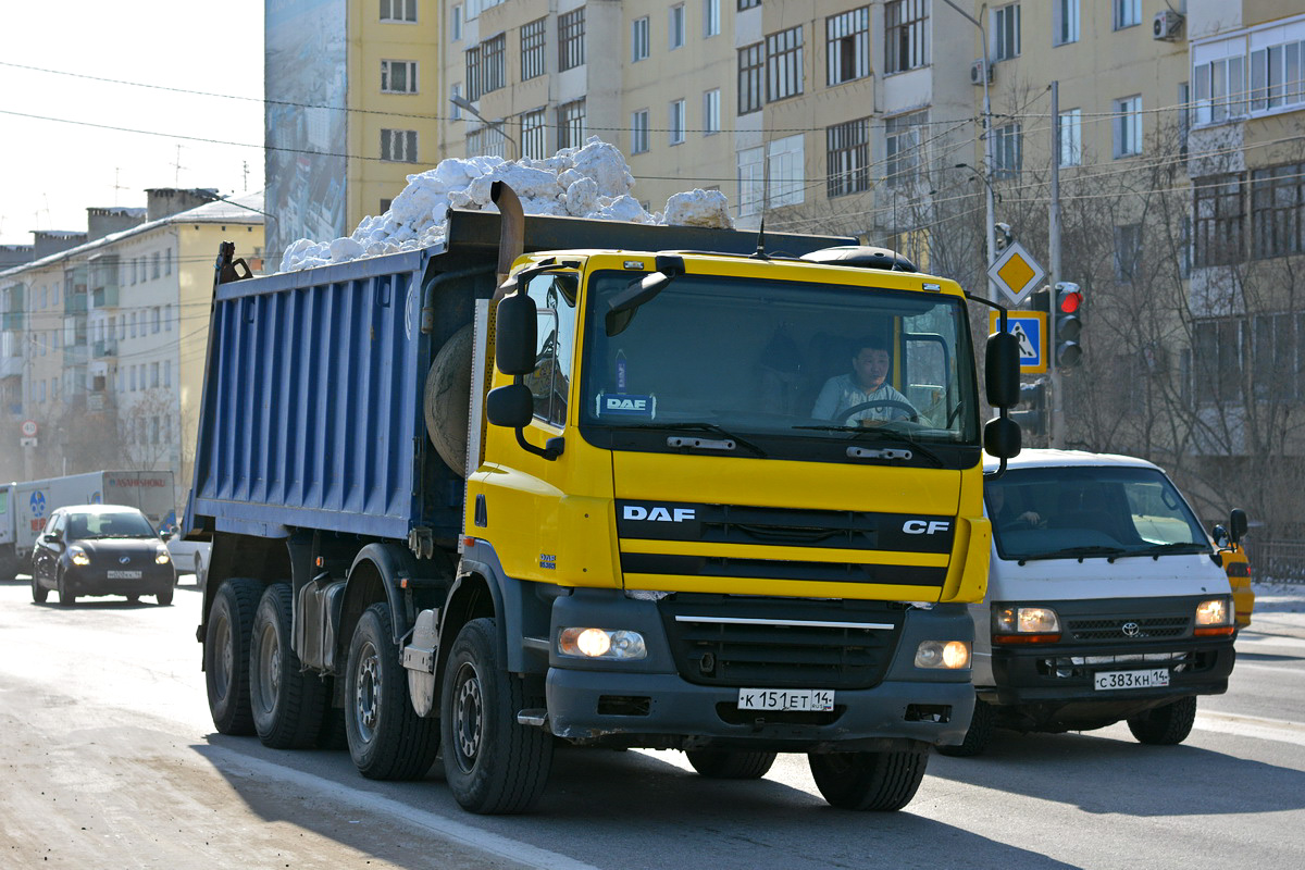 Саха (Якутия), № К 151 ЕТ 14 — DAF CF85 FAD