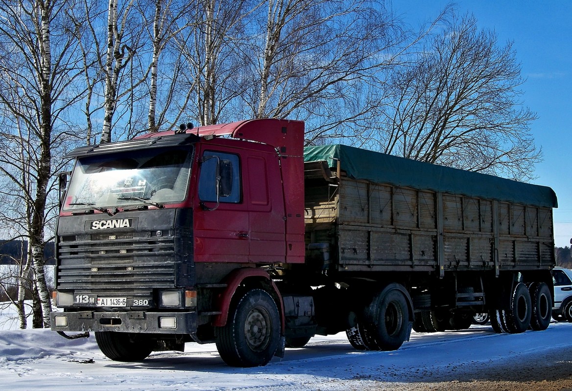 Могилёвская область, № АІ 1436-6 — Scania (II) R113M