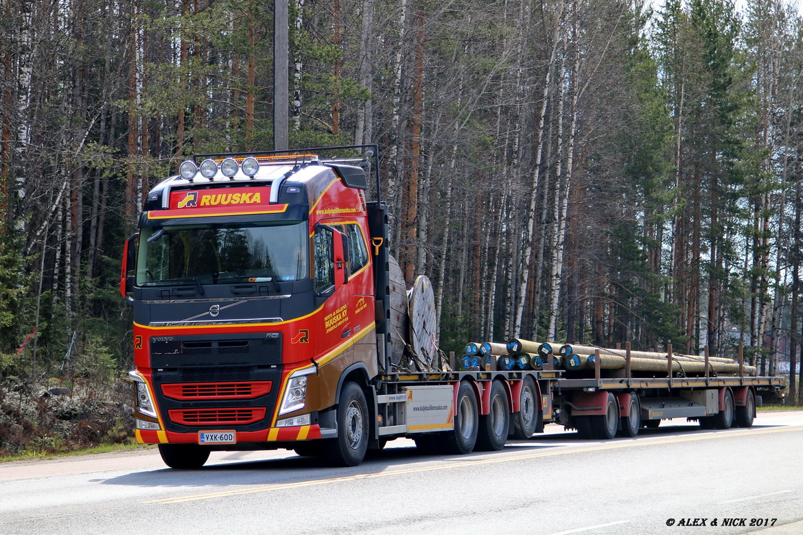 Финляндия, № VXK-600 — Volvo ('2012) FH16.600