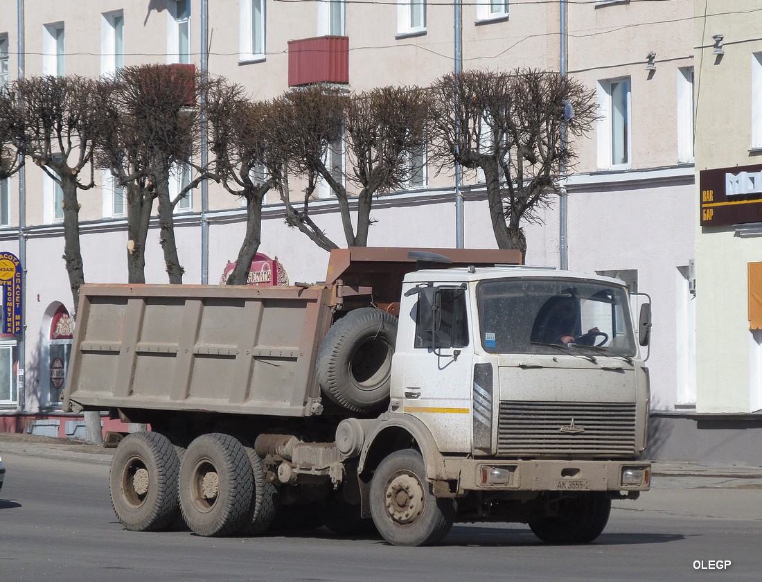 Витебская область, № АК 3555-2 — МАЗ-5516 (общая модель)