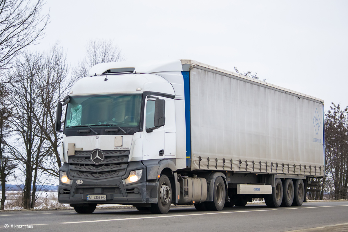 Киевская область, № АІ 5309 НС — Mercedes-Benz Actros ('2011) 1843