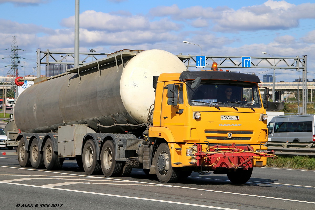 Санкт-Петербург, № У 363 НН 178 — КамАЗ-65116-A4