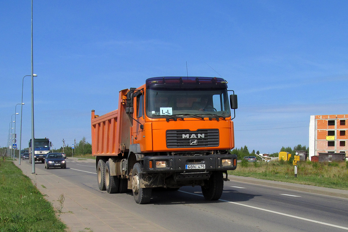 Литва, № GBN 475 — MAN F2000 33.xxx (общая)