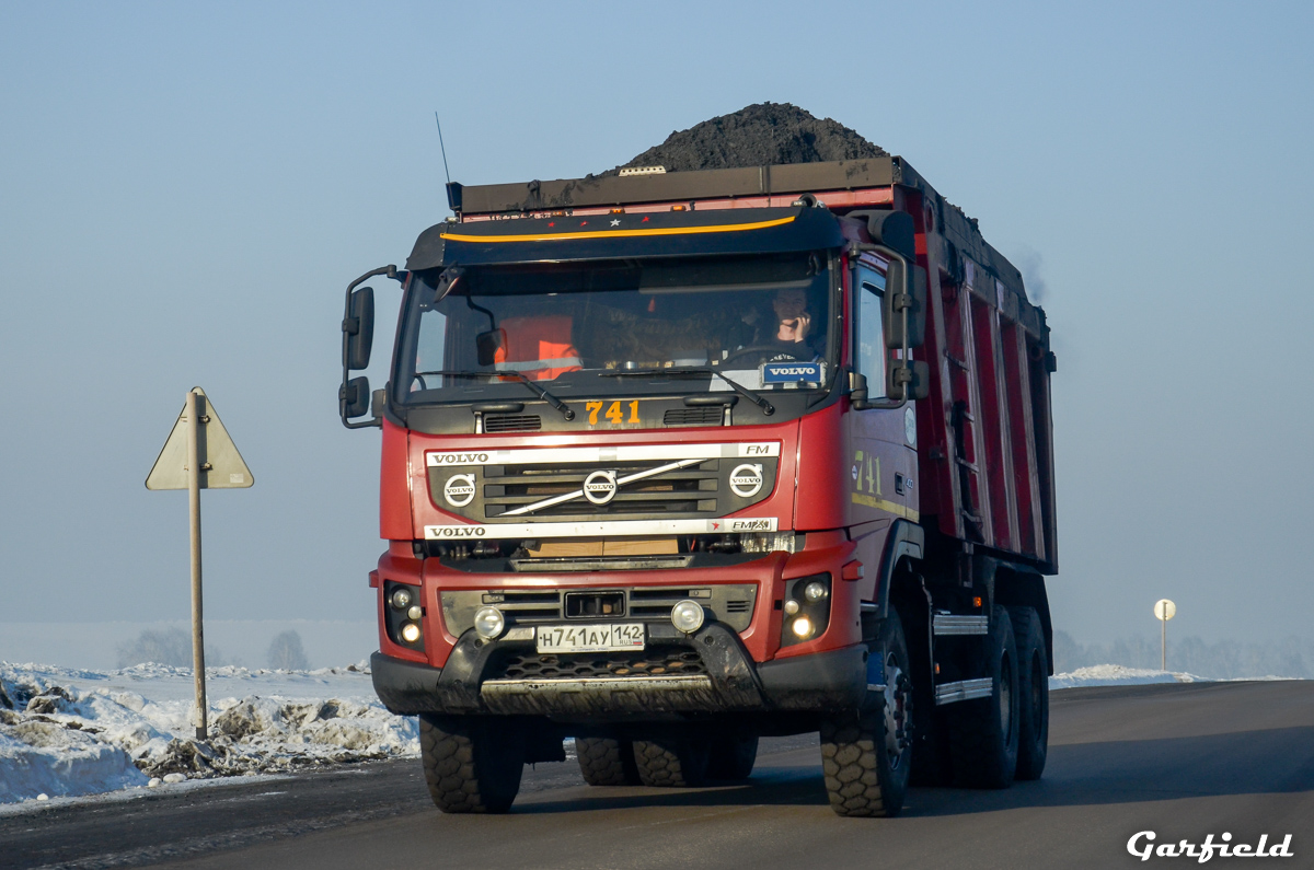 Кемеровская область, № Н 741 АУ 142 — Volvo ('2010) FMX.400 [X9P]