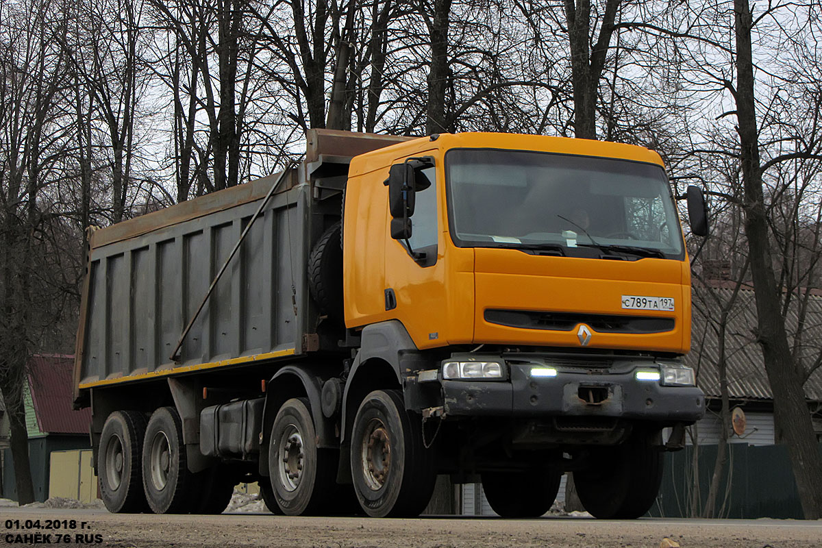 Ярославская область, № С 789 ТА 197 — Renault Kerax