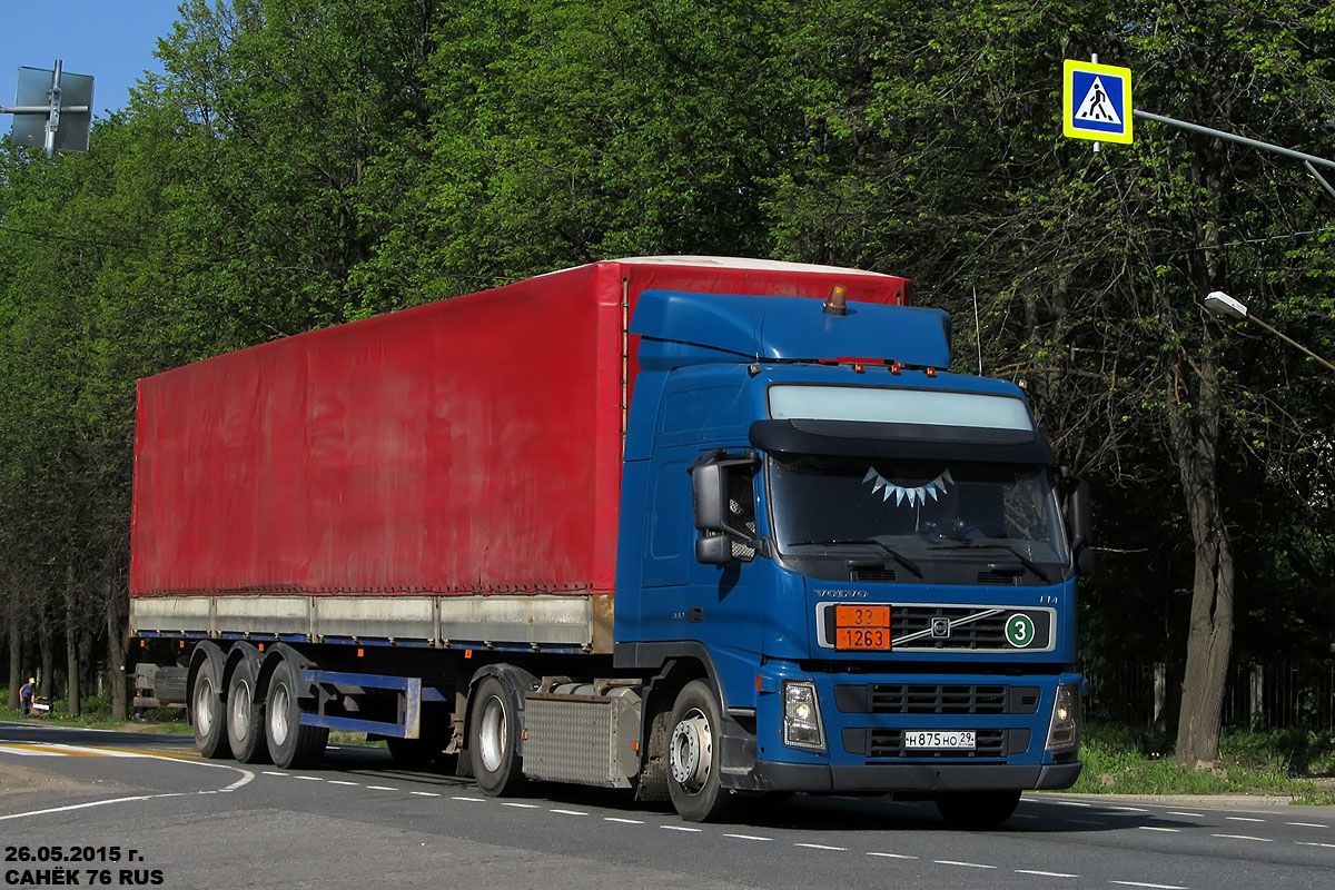 Архангельская область, № Н 875 НО 29 — Volvo ('2002) FM12.380