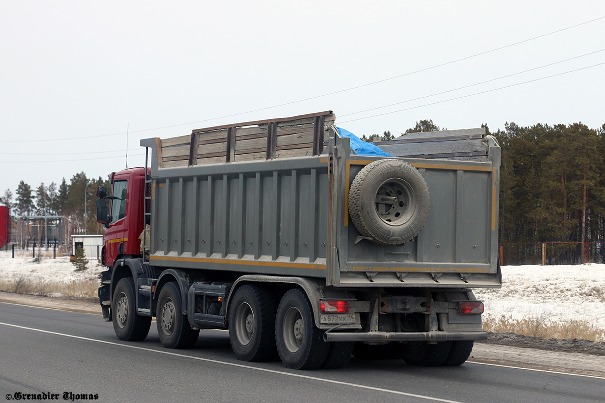 Саха (Якутия), № А 872 КК 14 — Scania ('2011) P400