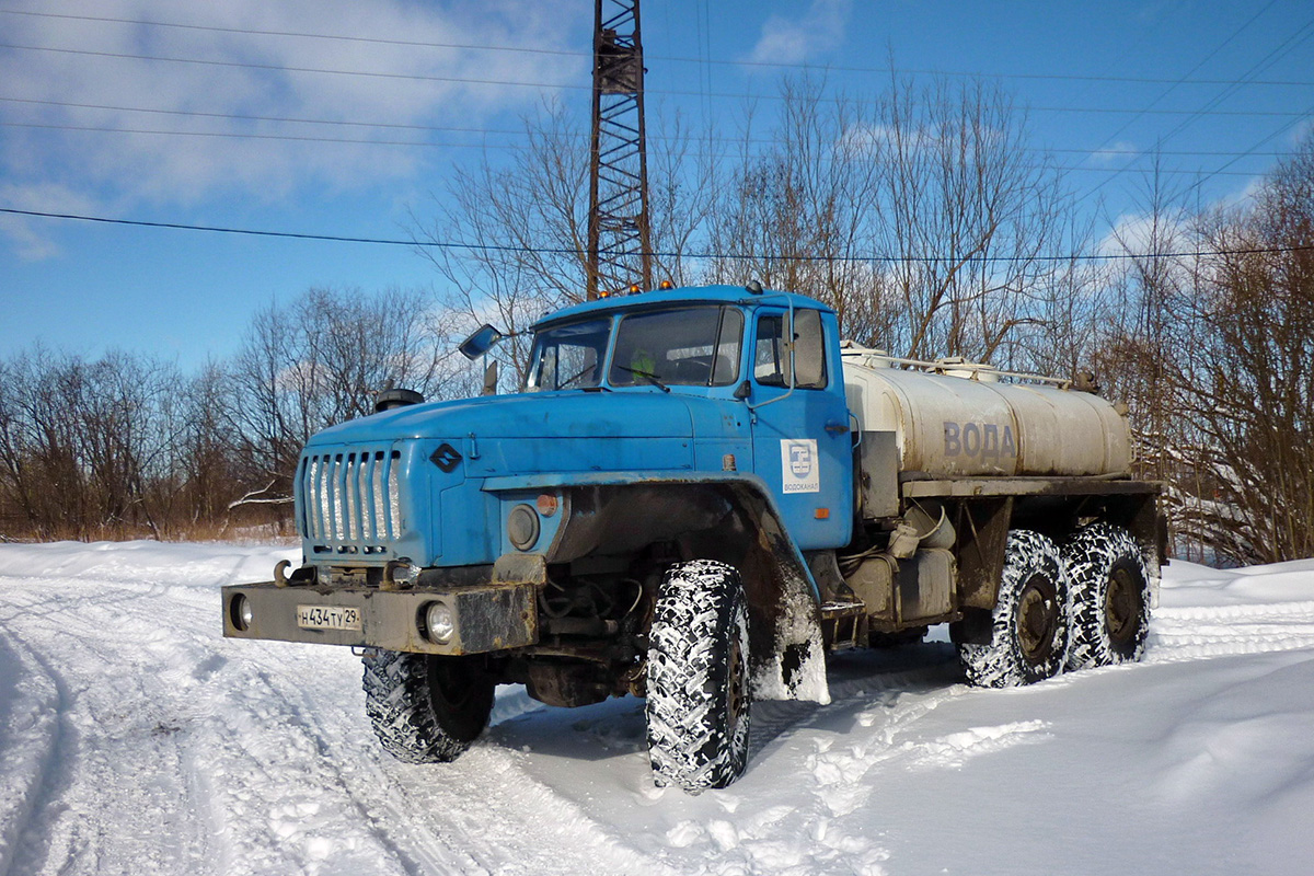 Архангельская область, № Н 434 ТУ 29 — Урал-4320-41