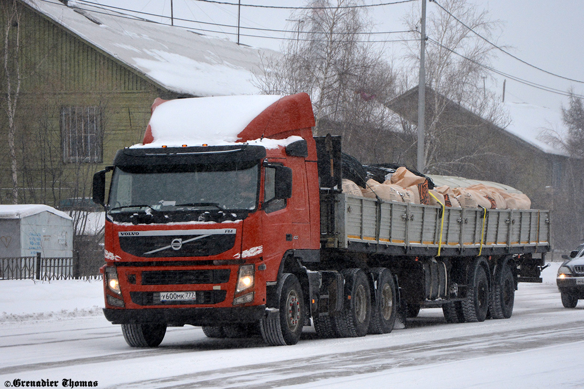 Саха (Якутия), № У 600 МК 777 — Volvo ('2010) FM-Series