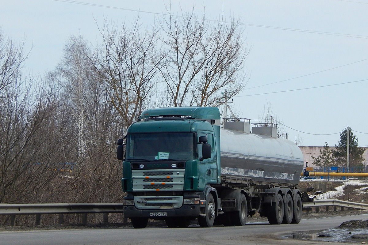 Белгородская область, № М 350 МТ 31 — Scania ('1996) P340