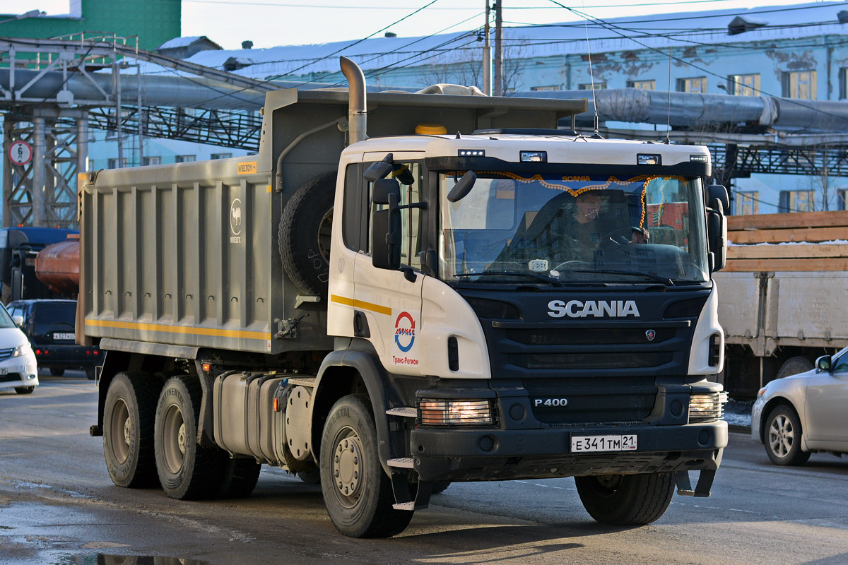 Чувашия, № Е 341 ТМ 21 — Scania ('2011) P400