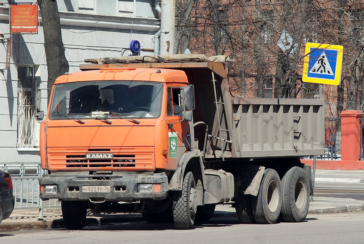 Воронежская область, № Н 922 ТЕ 36 — КамАЗ-65115-62