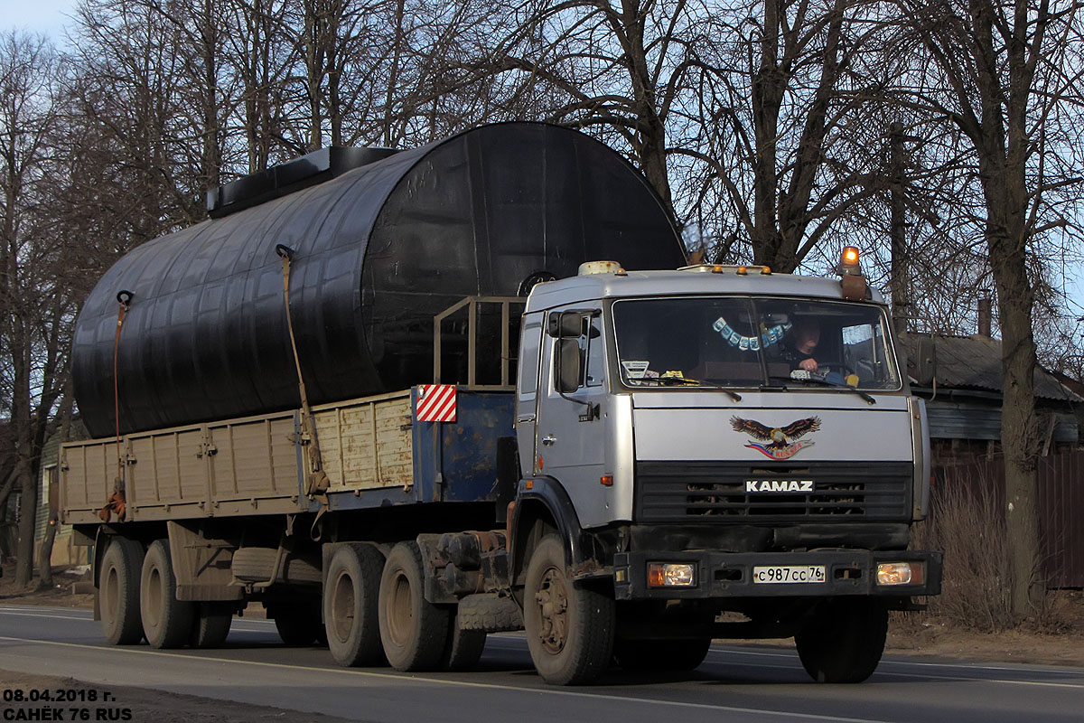 Ярославская область, № С 987 СС 76 — КамАЗ-5410