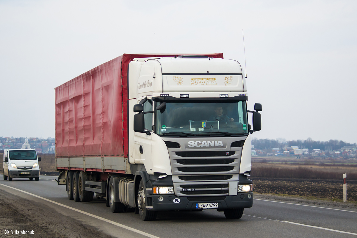 Польша, № LZA 66799 — Scania ('2013) R450