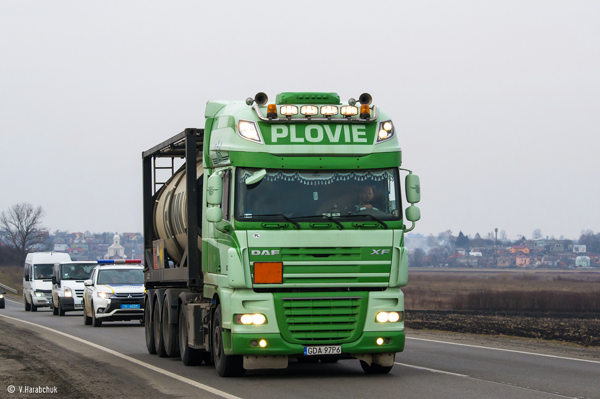 Польша, № GDA 97P6 — DAF XF105 FT