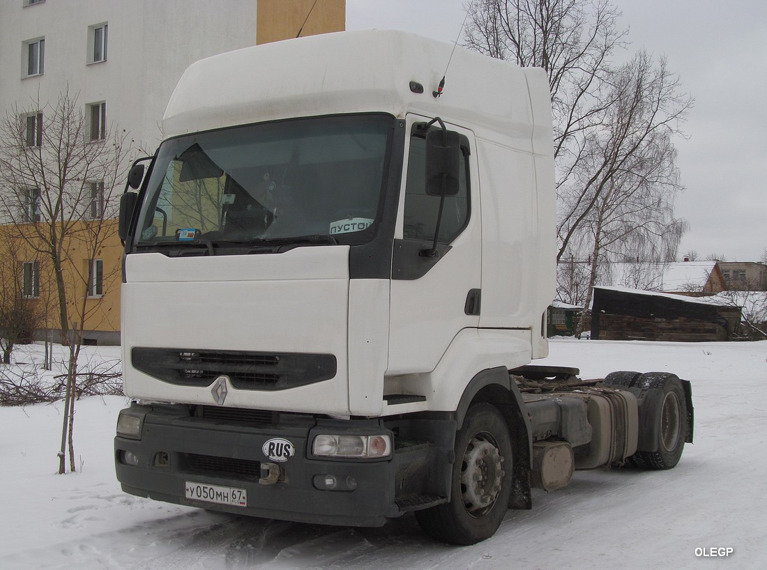 Смоленская область, № У 050 МН 67 — Renault Premium ('1996)