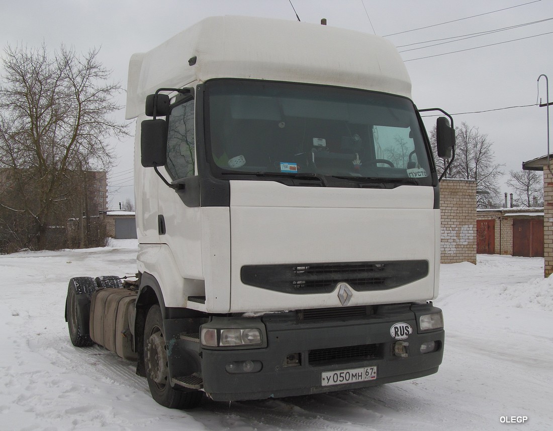 Смоленская область, № У 050 МН 67 — Renault Premium ('1996)