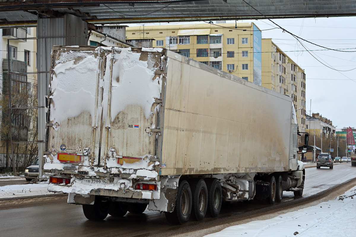 Саха (Якутия), № АВ 7289 14 — Schmitz Cargobull (общая модель)