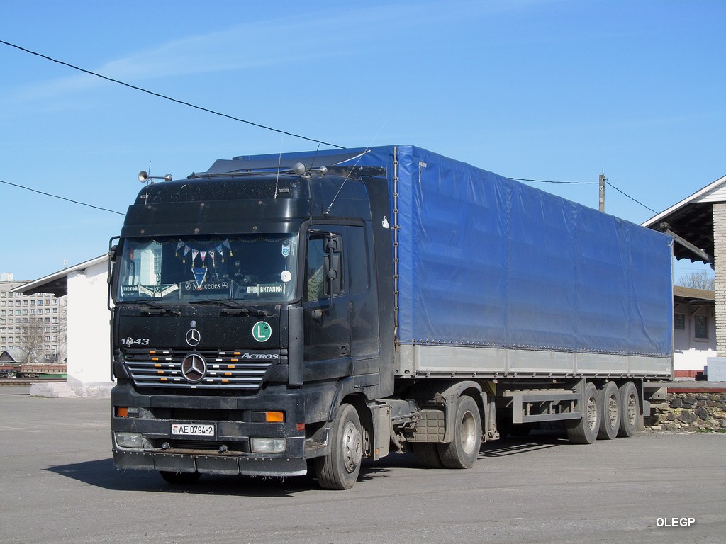 Витебская область, № АЕ 0794-2 — Mercedes-Benz Actros ('1997) 1843