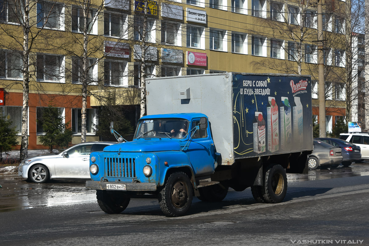 Архангельская область, № Е 802 ВН 29 — ГАЗ-53-12