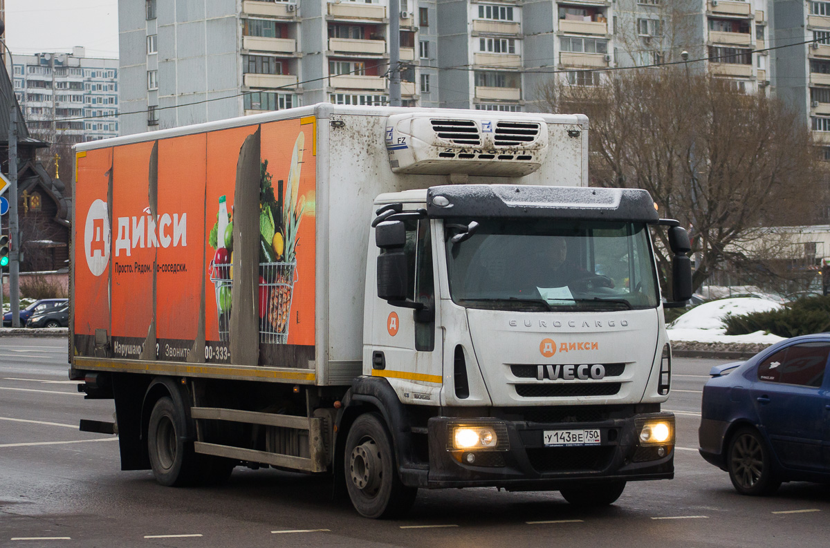 Московская область, № У 143 ВЕ 750 — IVECO EuroCargo ('2008)