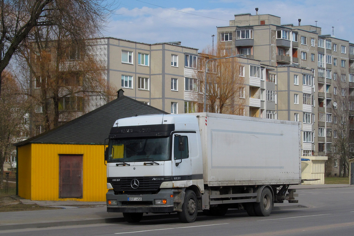 Литва, № BRF 450 — Mercedes-Benz Actros ('1997) 1831