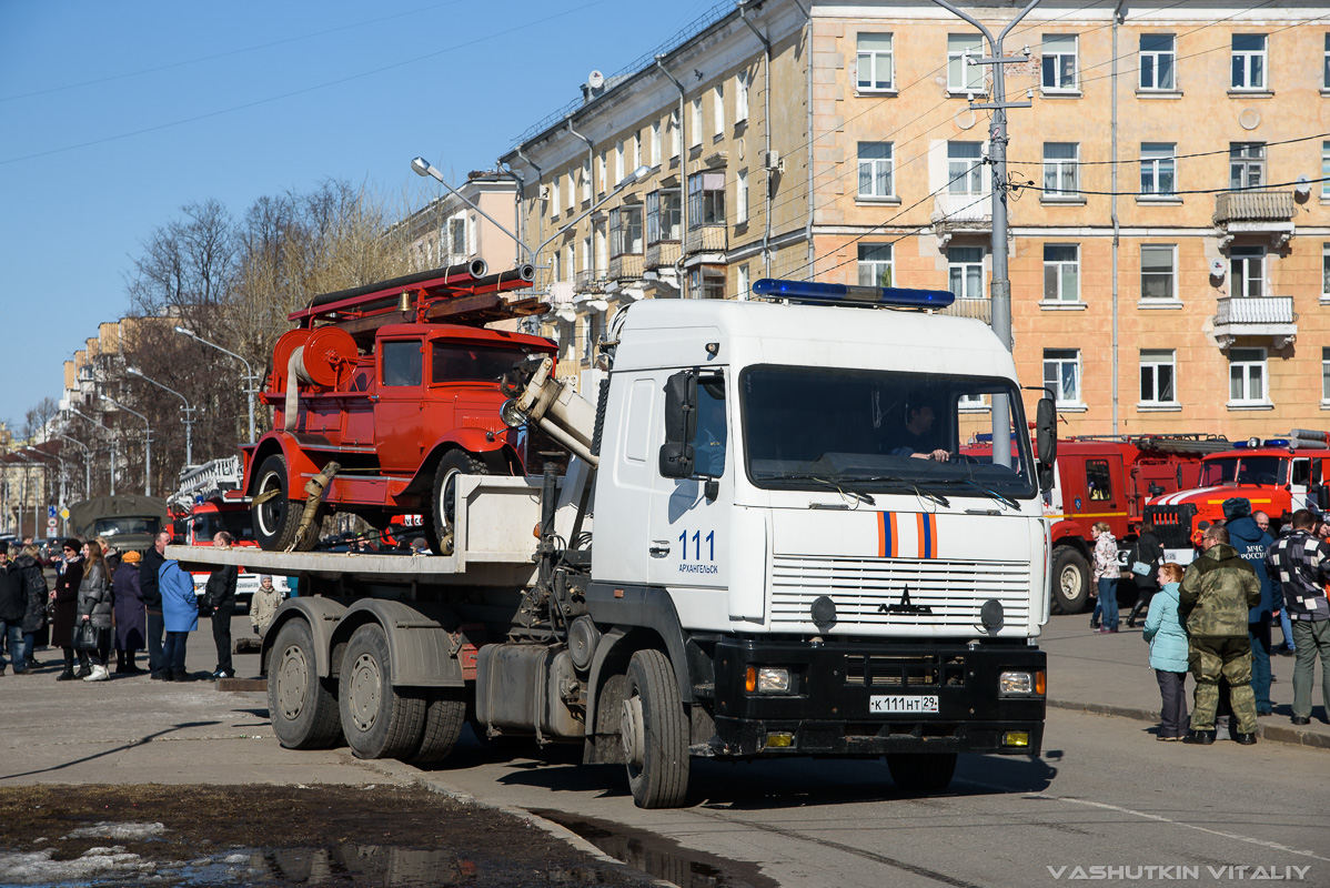 Архангельская область, № К 111 НТ 29 — МАЗ-6312A8