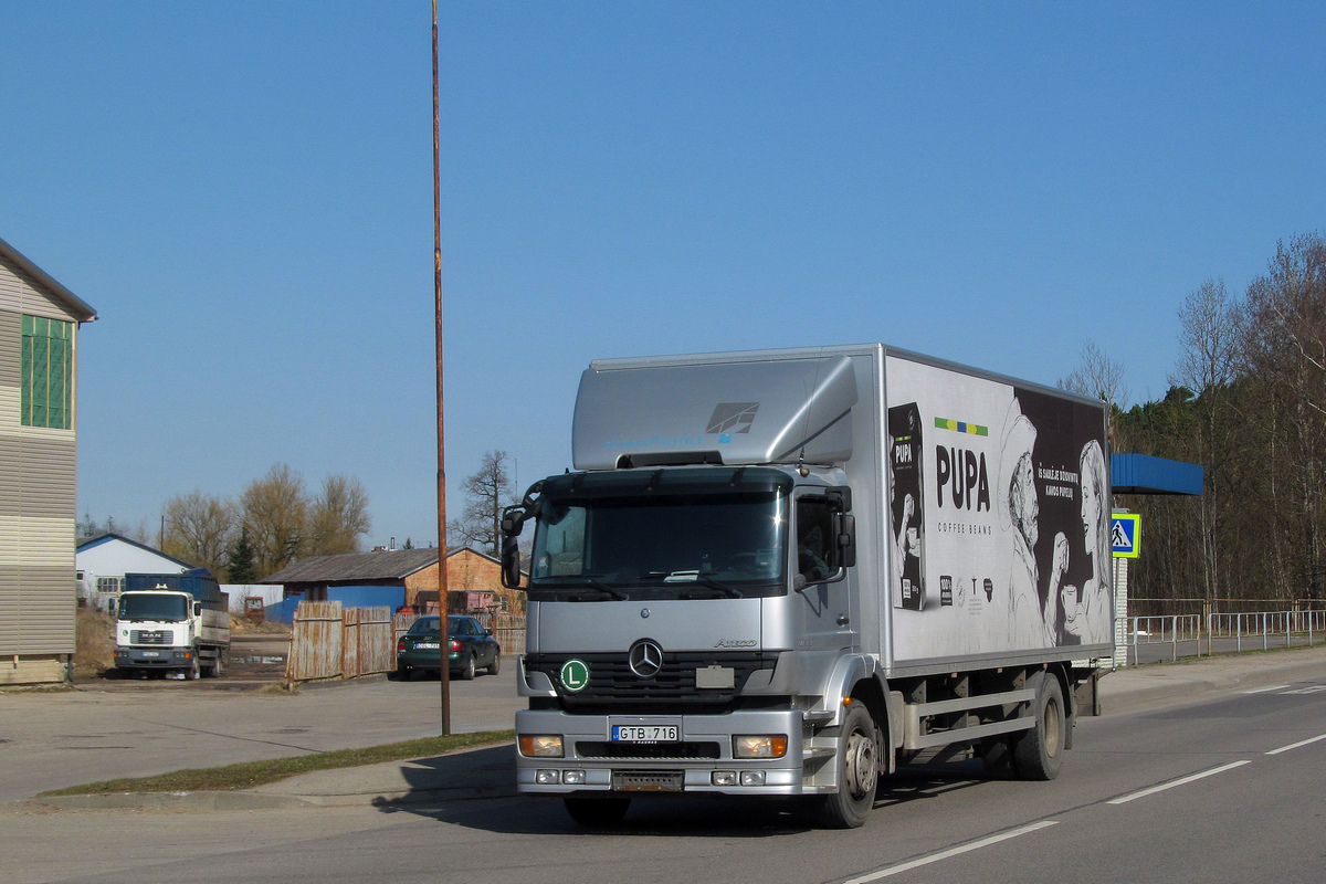 Литва, № GTB 716 — Mercedes-Benz Atego 1833