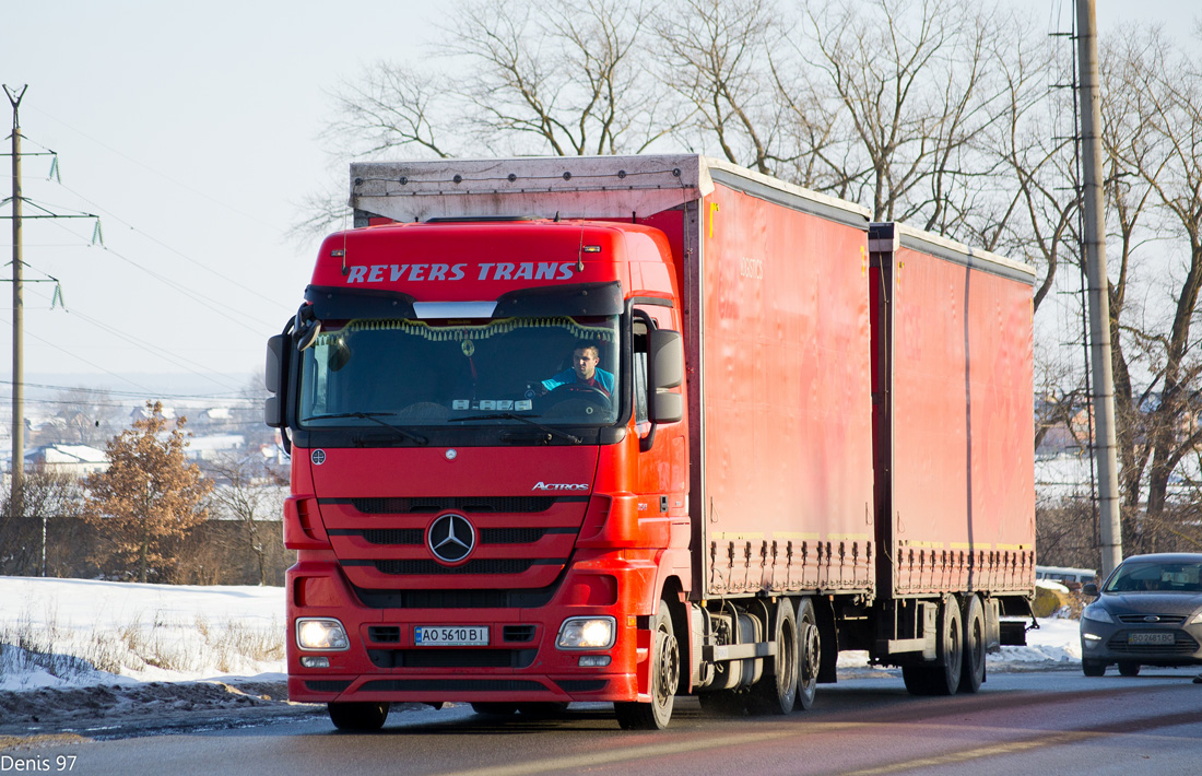 Закарпатская область, № АО 5610 ВІ — Mercedes-Benz Actros ('2009) 2541