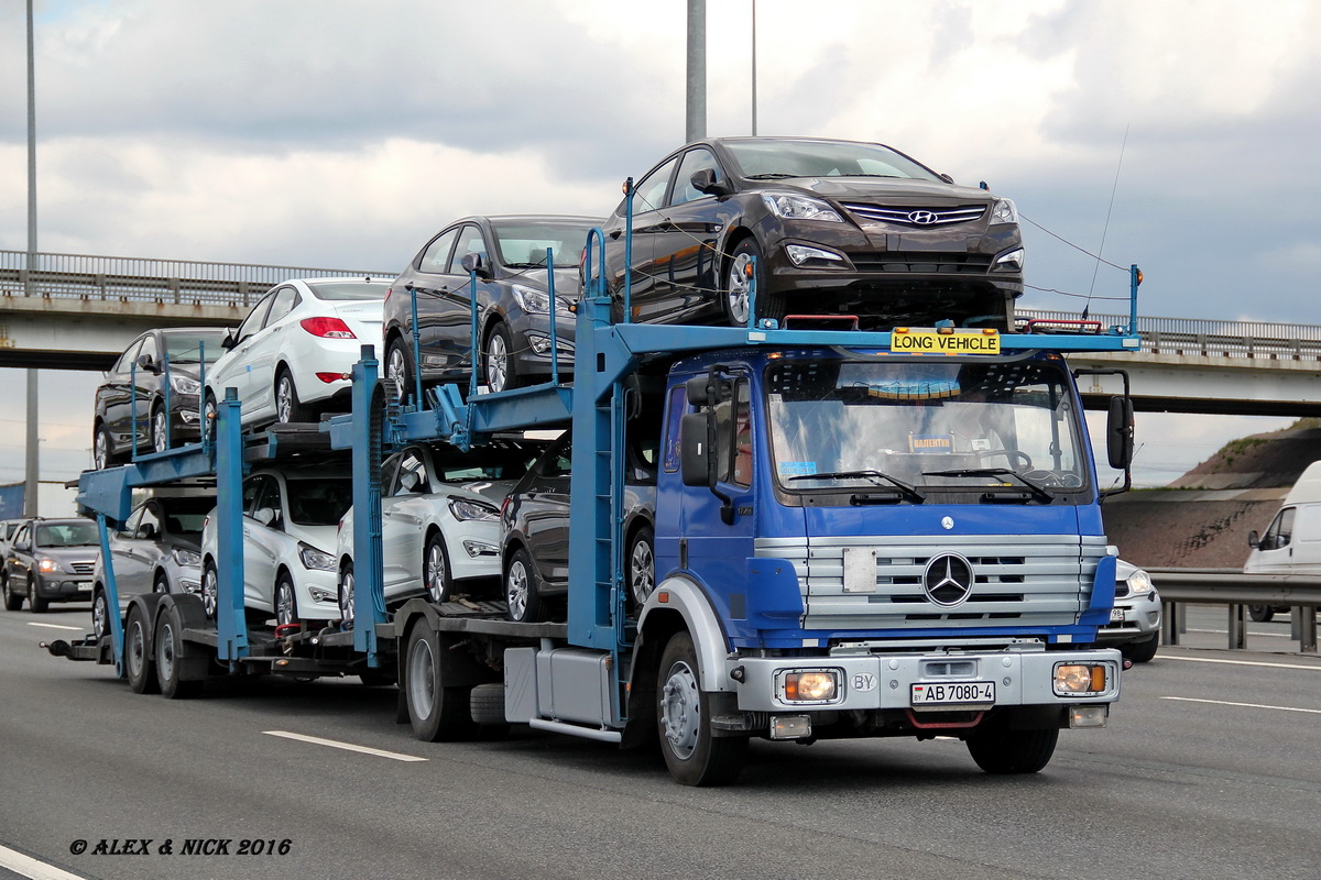 Гродненская область, № АВ 7080-4 — Mercedes-Benz SK (общ. мод.)