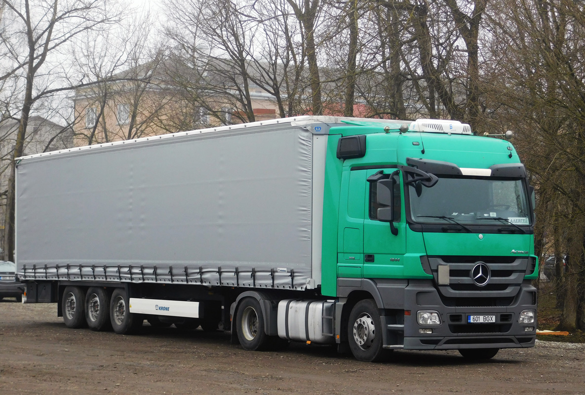 Эстония, № 601 BGX — Mercedes-Benz Actros ('2009) 1844