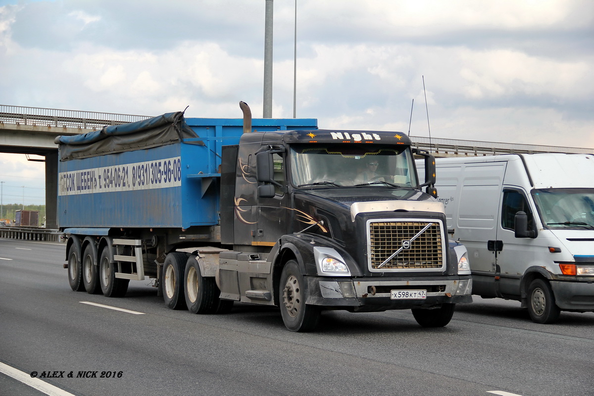 Ленинградская область, № Х 598 КТ 47 — Volvo VNL630