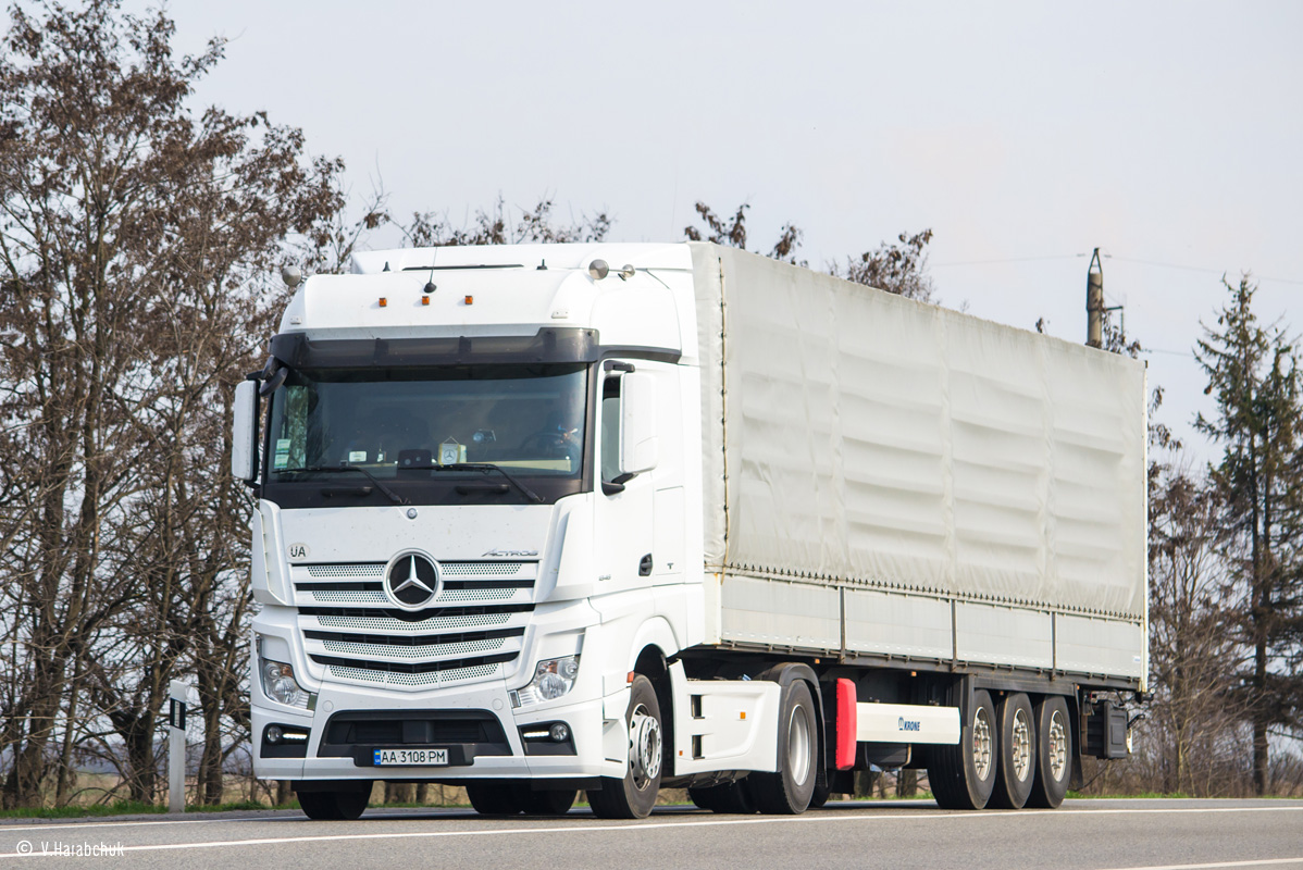 Киев, № АА 3108 РМ — Mercedes-Benz Actros ('2011) 1845