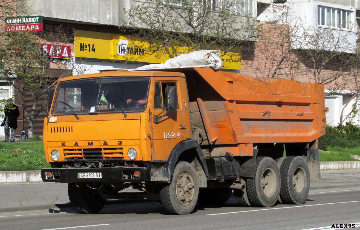 Днепропетровская область, № АЕ 6102 АІ — КамАЗ-5511