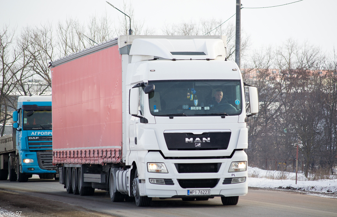 Польша, № WPI 76223 — MAN TGX ('2007) 18.400