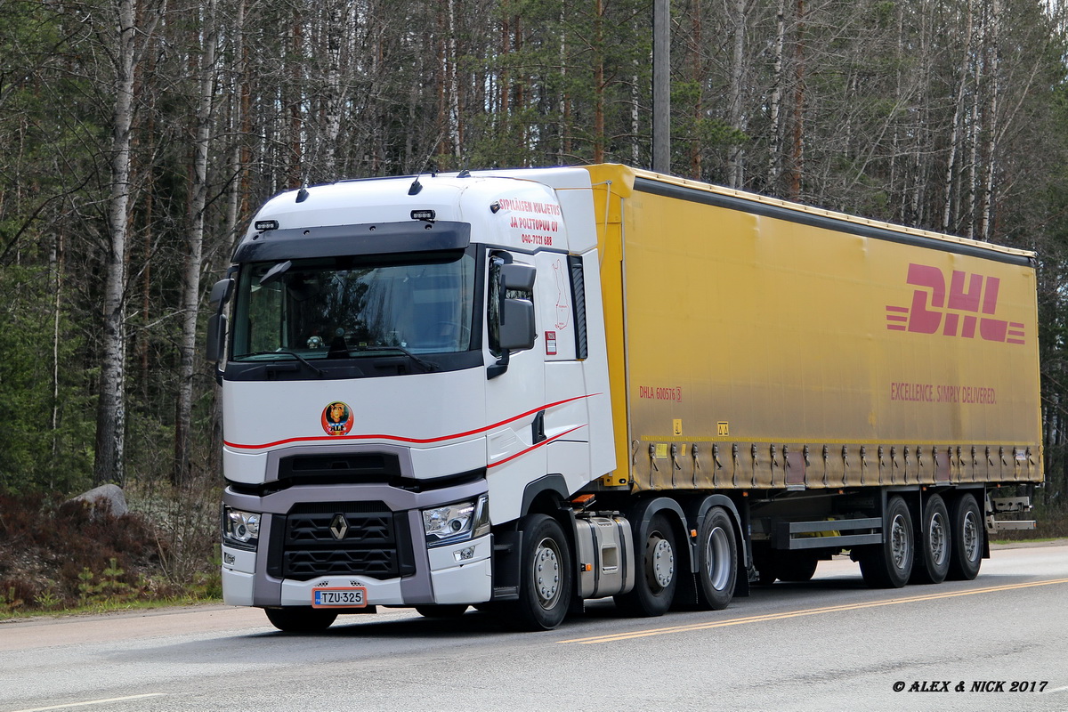 Финляндия, № TZU-325 — Renault T-Series ('2013)